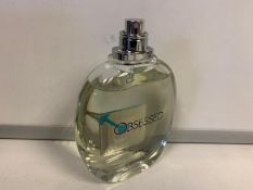 TESTER 90-100% FULL BOTTLE CALVIN KLEIN OBSESSED FOR MEN EDT 125ML