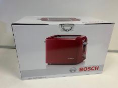 BRAND NEW BOXED BOSCH TAT2A014GB 2 SLICE TOASTER