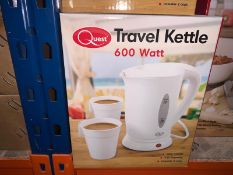 4 X BRAND NEW QUEST 600W TRAVEL KETTLES