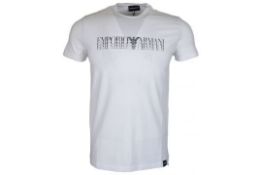 (NO VAT) EMPORIO ARMANI SWIM WEAR ROUND NECK T SHIRT SIZE 50