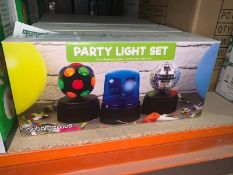 4 x BRAND NEW BOXED GLOBAL GIZMOS PARTY LIGHT SETS