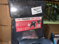 7 X BRAND NEW ANIKA FOLDING STEP STOOLS