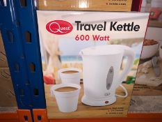 5 X BRAND NEW QUEST 600W TRAVEL KETTLES