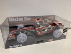 4 X BRAND NEW ULTRASONIC SOUND AND LIGHT UP RACING CARS