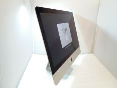 APPLE IMAC A1418, 21.5", 2.7GHZ, QUAD CORE i5 PROCESSOR, 8GB RAM, 1TB HDD, (DELIVERY ONLY AT £10