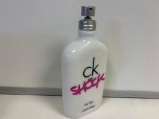 TESTER 90-100% FULL BOTTLE CK ONE SHOCK FOR HER EDT 200ML