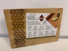 5 x BRAND NEW SEALED GEORGE WILKINSON DIAMOND TECH CHOPPING BOARDS