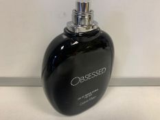 TESTER 90-100% FULL BOTTLE CALVIN KLEIN OBSESSED FOR MEN EDT 125ML