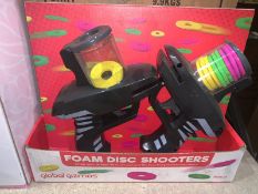 6 X BRAND NEW PACKS OF 2 GLOBAL GIZMOS FOAM DISC SHOOTERS