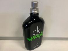 TESTER 90-100% FULL BOTTLE CK ONE SHOCK FOR HIM EDT 200ML