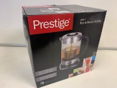 BRAND NEW BOXED PRESTIGE 2 IN 1 TEA & WATER KETTLE