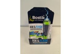 PALLET TO CONTAIN 300 x BOSTIK FIX & FLASH STRONG GLUE POWERED BY LIGHT