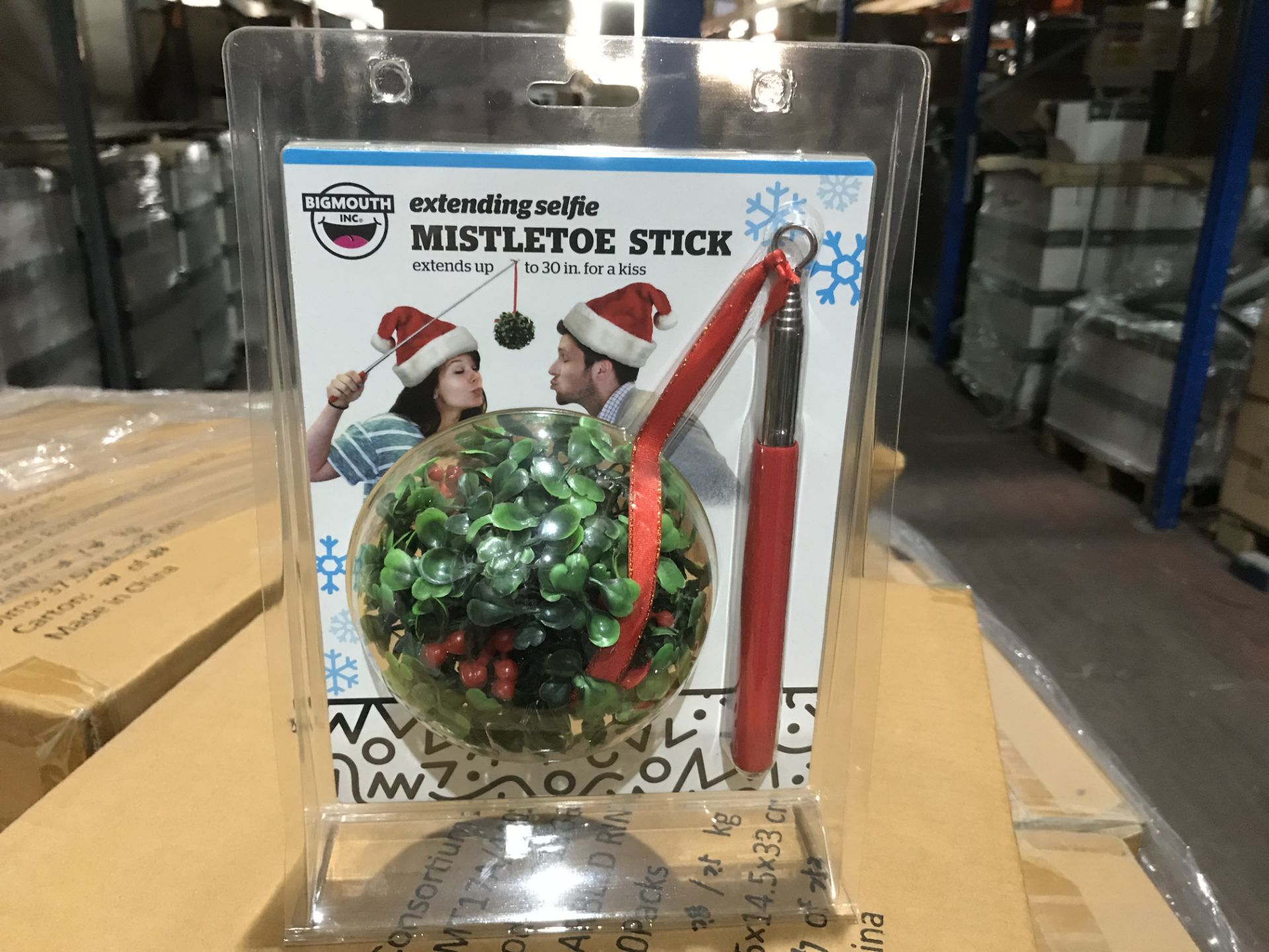 20 X EXTENDING SELFIE MISTLETOE STICKS