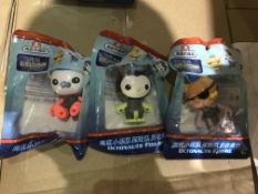 18 X ASSORTED OCTONAUTS FIGURES