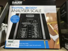 2 X BAUER PROFESSIONAL TOTAL BODY SCALES