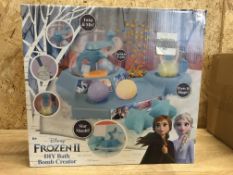 6 X BRAND NEW BOXED DISNEY FROZEN 2 DIY BATH BOMB CREATOR