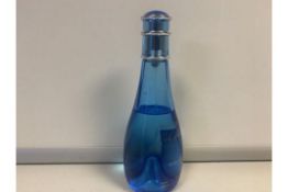 1 X TESTER 70-90% FULL BOTTLE DAVIDOFF COOL WATER FOR WOMEN 100ML