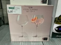 3 X SETS OF 4 JOHN LEWIS GIN COPA GLASSES