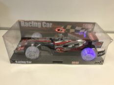 4 X BRAND NEW ULTRASONIC SOUND AND LIGHT UP RACING CARS