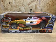 4 X BRAND NEW BOXED TEAM POWER EXTREME RACER - FRICTION POWER WITH SOUNDS. RRP £14.99 EACH