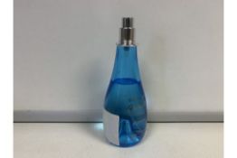 1 X TESTER 90-100% FULL BOTTLE DAVIDOFF COOL WATER WOMAN EDT 100ML