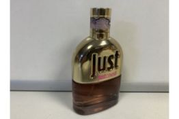 1 X TESTER 90-100% FULL BOTTLE JUST CAVALI FOR WOMEN EDT 75ML