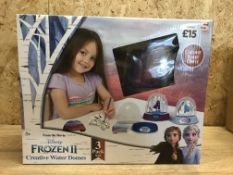 6 X BRAND NEW BOXED DISNEY FROZEN 2 CREATIVE WATER DOMES 3 PACK SET