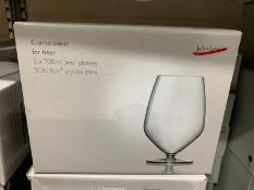 2 X SETS OF 4 JOHN LEWIS CONNOISSEUR WINE COUPE GLASSES