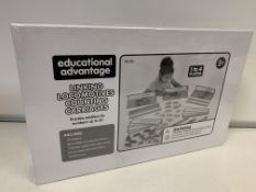 6 X BRAND NEW EDUCATIONAL ADVANTAGE 1-4 PLAYER LINKING LOCOMOTIVES COUNTING CARRIAGES RRP £69.99