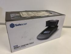 BRAND NEW SAFESCAN 6155 MONEY COUNTING SCALE RRP £249