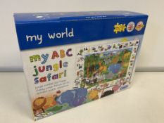 9 X BRAND NEW MY WORLD MY ABC JUNGLE SAFARI GAMES