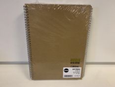 30 X BRAND NEW RHINO TWINWIRE A4 160 PAGE NOTEBOOKS