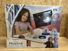 24 x BRAND NEW BOXED DISNEY FROZEN 2 CREATIVE WATER DOMES 3 PACK SET