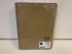 30 X BRAND NEW RHINO TWINWIRE A4 160 PAGE NOTEBOOKS