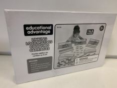 6 X BRAND NEW EDUCATIONAL ADVANTAGE 1-4 PLAYER LINKING LOCOMOTIVES COUNTING CARRIAGES RRP £69.99