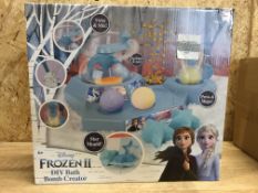 24 x BRAND NEW BOXED DISNEY FROZEN 2 DIY BATH BOMB CREATOR