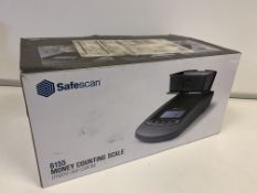 BRAND NEW SAFESCAN 6155 MONEY COUNTING SCALE RRP £249