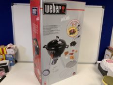 3 X BRAND NEW WEBER MINI BBQ WITH LIGHT AND SOUND