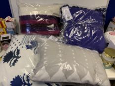 8 X BRAND NEW JAY ST BLOCK PRINT COMPANY HIGH END PILLOWS IN VARIOUS STYLES AND SIZES