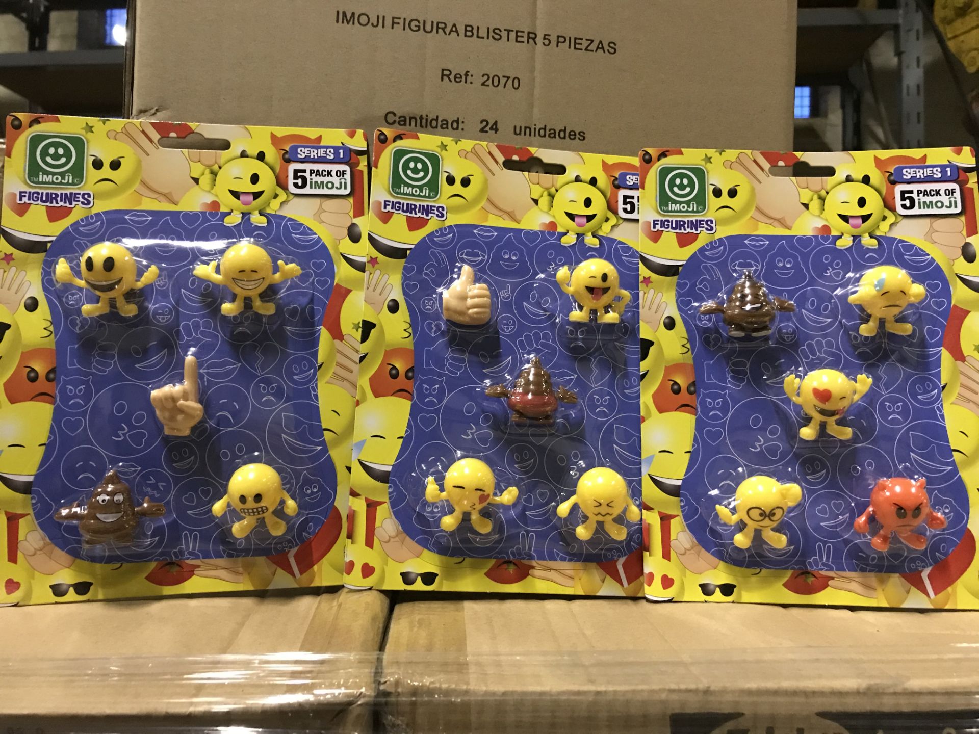 72 x NEW PACKS OF 5 IMJOI FIGURE PACKS - VARIOUS DESIGNS