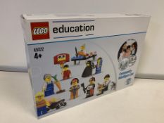 2 X BRAND NEW LEGO EDUCATION COMMUNITY MINIFIGURES SETS