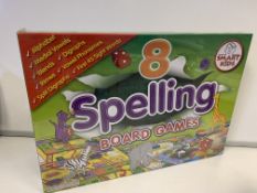6 X BRAND NEW SMART KIDS SPELLING BOARD GAMES RRP £39.99 EACH