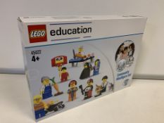 2 X BRAND NEW LEGO EDUCATION COMMUNITY MINIFIGURES SETS