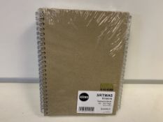 80 X BRAND NEW RHINO TWINWIRE A5 160 PAGE NOTEBOOKS IN 2 BOXES