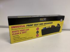 36 X BRAND NEW BOXED TOOL TECH UNIVERSAL FRONT SEAT SIDE ORGANISERS IN 2 BOXES
