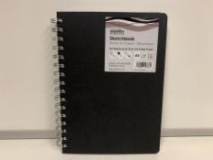 35 X BRAND NEW SEAWHITE OF BRIGHTOM A5 SKETCHBOOKS