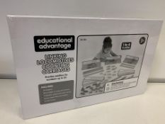 7 X BRAND NEW EDUCATIONAL ADVANTAGE 1-4 PLAYER LINKING LOCOMOTIVES COUNTING CARRIAGES RRP £69.99