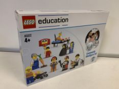 2 X BRAND NEW LEGO EDUCATION COMMUNITY MINIFIGURES SETS