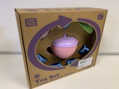 4 X BRAND NEW GREEN TOYS TEA SETS