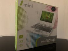 10 X PORTABLE MINI WIFI LAPTOPS (PLEASE NOTE THESE ARE UNTESTED RETURNS)